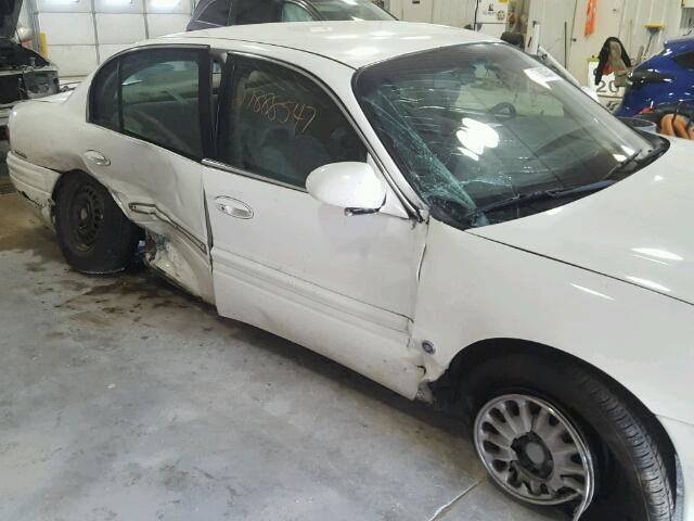 1G4HP54K814240104 - 2001 BUICK LESABRE CU WHITE photo 9