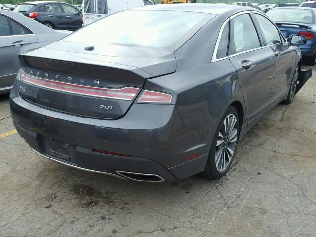 3LN6L5C98HR614634 - 2017 LINCOLN MKZ SELECT GRAY photo 4