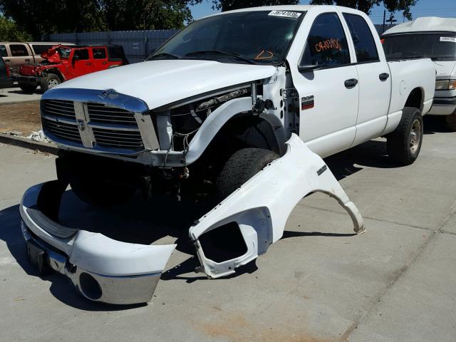 3D7KS28T89G538800 - 2009 DODGE RAM 2500 WHITE photo 2
