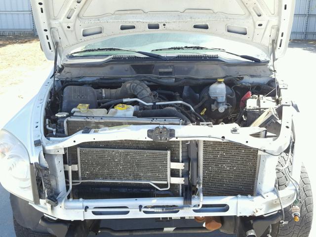 3D7KS28T89G538800 - 2009 DODGE RAM 2500 WHITE photo 7