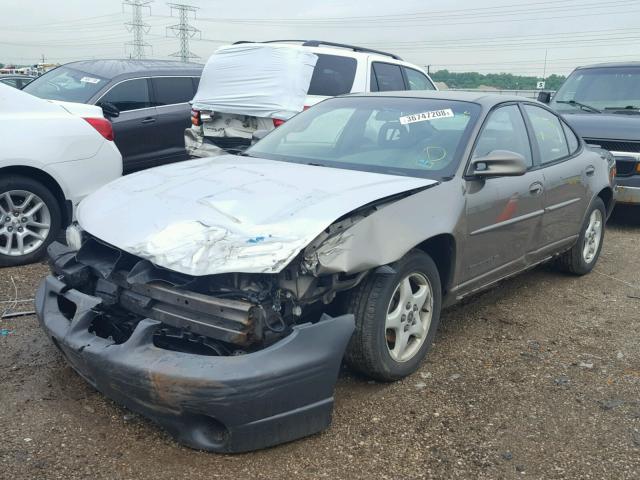 1G2WK52J31F187048 - 2001 PONTIAC GRAND PRIX BEIGE photo 2