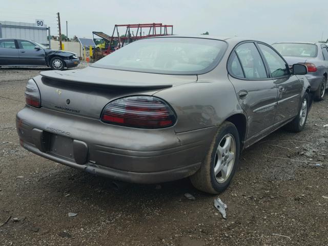 1G2WK52J31F187048 - 2001 PONTIAC GRAND PRIX BEIGE photo 4