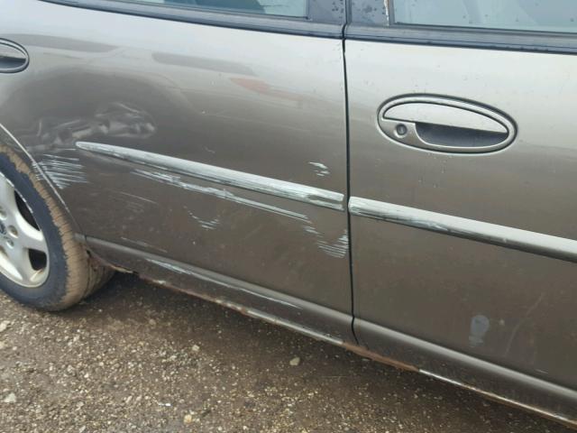 1G2WK52J31F187048 - 2001 PONTIAC GRAND PRIX BEIGE photo 9