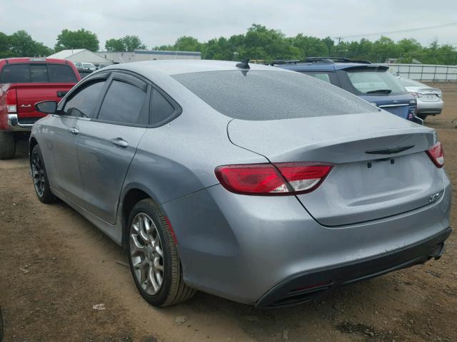 1C3CCCEG6FN668722 - 2015 CHRYSLER 200 C SILVER photo 3