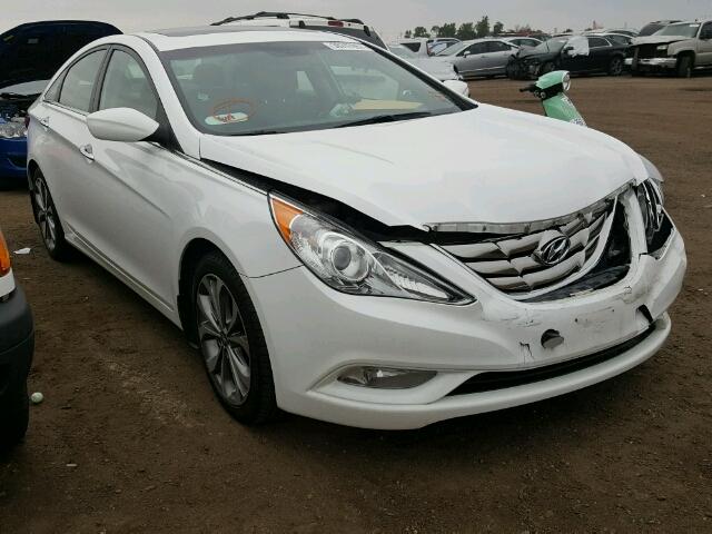 5NPEC4AB5DH590211 - 2013 HYUNDAI SONATA SE/ WHITE photo 1