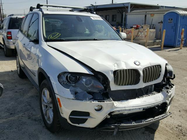 5UXZW0C59CL669804 - 2012 BMW X5 XDRIVE3 WHITE photo 1