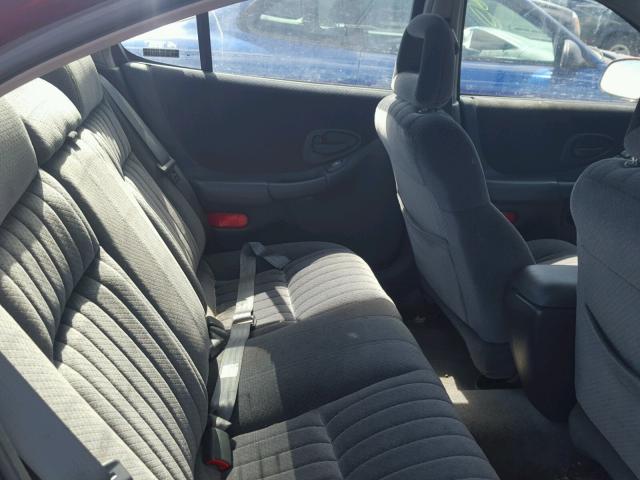 1G2WP52K91F100604 - 2001 PONTIAC GRAND PRIX MAROON photo 6