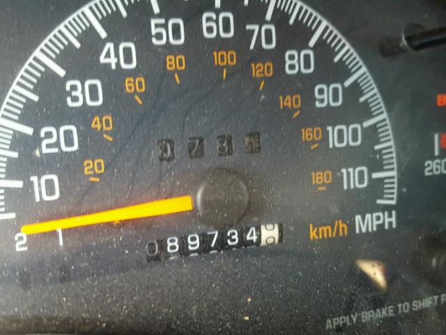 1G2WP52K91F100604 - 2001 PONTIAC GRAND PRIX MAROON photo 8