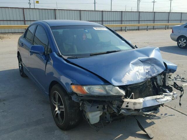 1HGFA16557L051732 - 2007 HONDA CIVIC BLUE photo 1