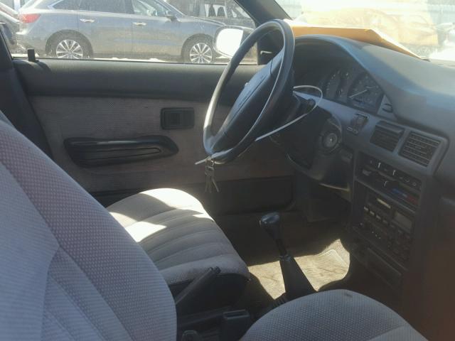 1Y1SK5463NZ034298 - 1992 GEO PRIZM BASE წითელი ფოტო 5