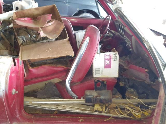 105675W226878 - 1967 CHEVROLET CORVAIR RED photo 5