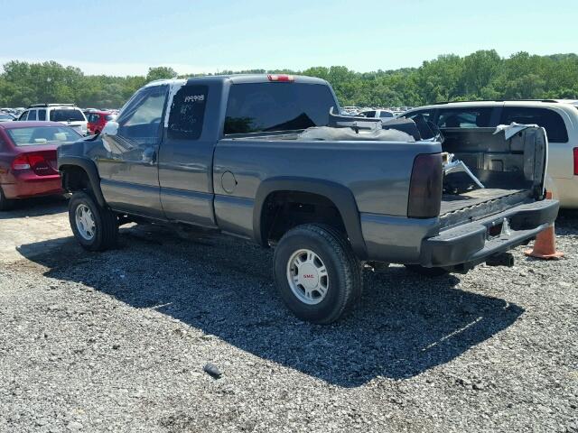 2GCEK19T6X1143374 - 1999 CHEVROLET SILVERADO GRAY photo 3