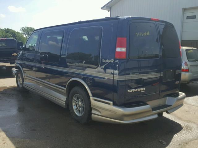 1GDFH15TX31185535 - 2003 GMC SAVANA RV BLUE photo 3