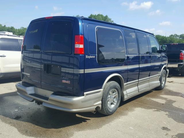 1GDFH15TX31185535 - 2003 GMC SAVANA RV BLUE photo 4