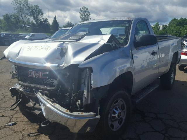 1GT01ZC82CF160529 - 2012 GMC SIERRA C25 SILVER photo 2