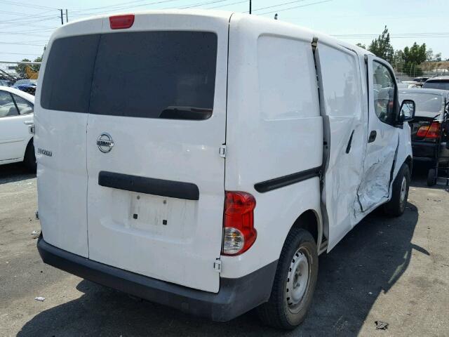 3N6CM0KN9EK691410 - 2014 NISSAN NV200 2.5S WHITE photo 4