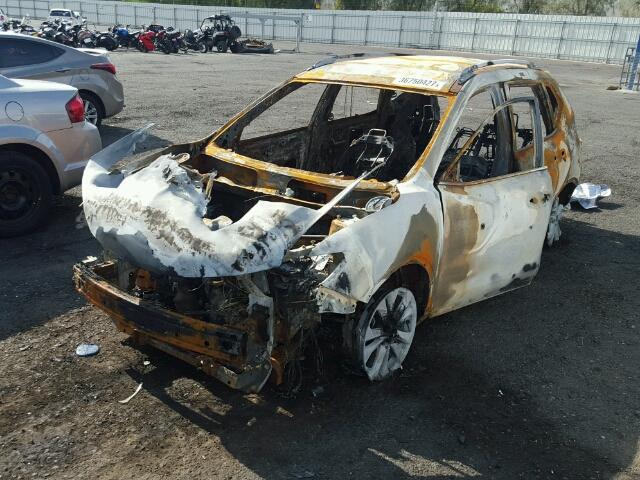 KNMAT2MT9GP681014 - 2016 NISSAN ROGUE S BURN photo 2