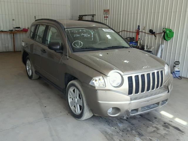 1J8FT47WX8D661177 - 2008 JEEP COMPASS SP GOLD photo 1