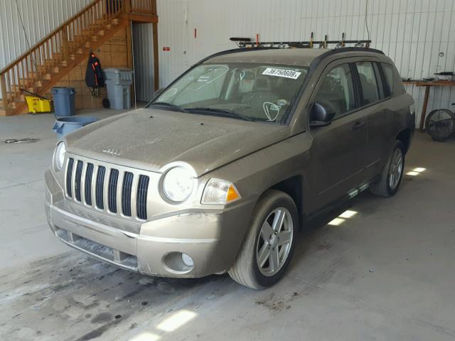 1J8FT47WX8D661177 - 2008 JEEP COMPASS SP GOLD photo 2