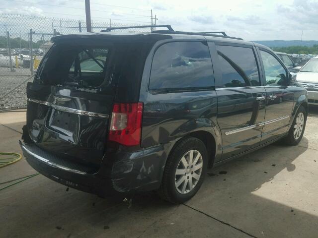 2A4RR8DG0BR694923 - 2011 CHRYSLER TOWN & COU CHARCOAL photo 4