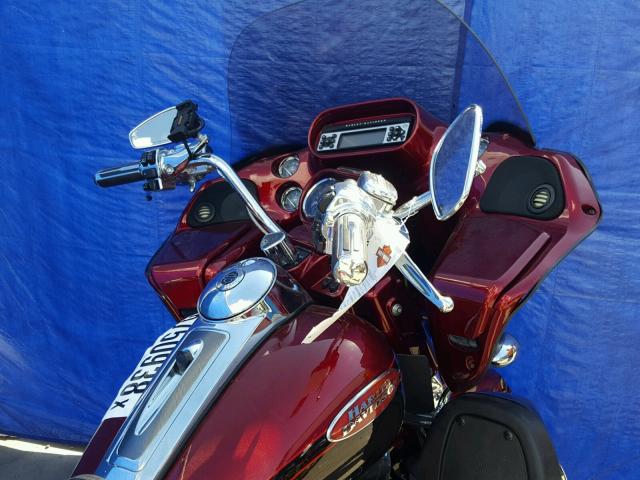 1HD1TA812BB960828 - 2011 HARLEY-DAVIDSON FLTRUSE RED photo 5