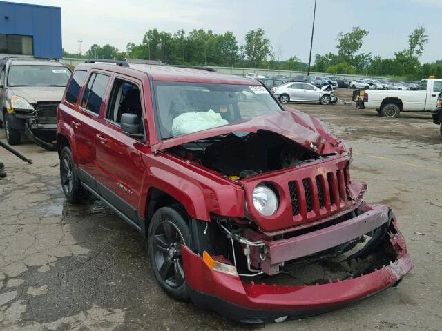 1C4NJPFB2ED512833 - 2014 JEEP PATRIOT LA RED photo 1