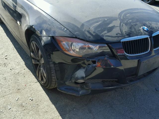 WBAVT13546KW23688 - 2006 BMW 325 XIT BLACK photo 9