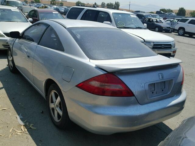 1HGCM72633A003843 - 2003 HONDA ACCORD EX SILVER photo 3