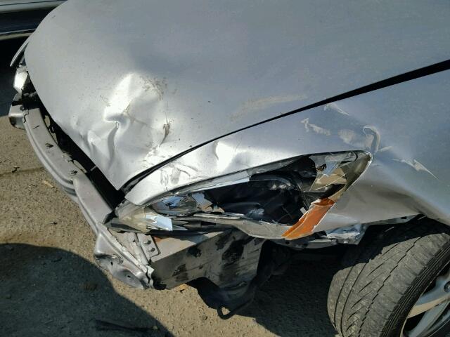 1HGCM72633A003843 - 2003 HONDA ACCORD EX SILVER photo 9