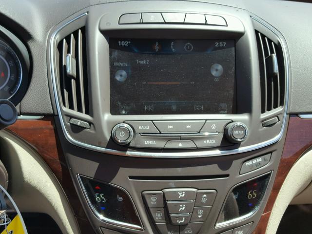 2G4GK5EX6E9299868 - 2014 BUICK REGAL RED photo 9