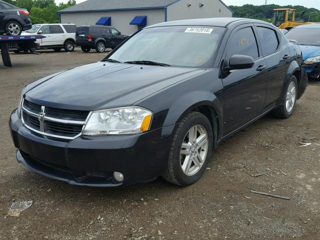 1B3CC5FB2AN190089 - 2010 DODGE AVENGER R/ BLACK photo 2