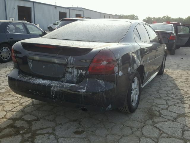 2G2WP552371123906 - 2007 PONTIAC GRAND PRIX BLACK photo 4