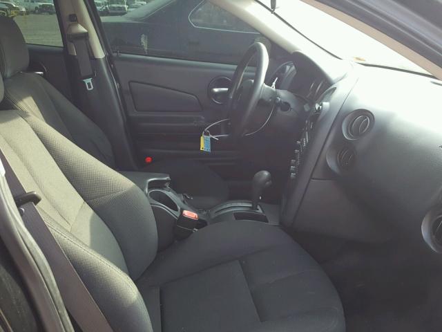 2G2WP552371123906 - 2007 PONTIAC GRAND PRIX BLACK photo 5