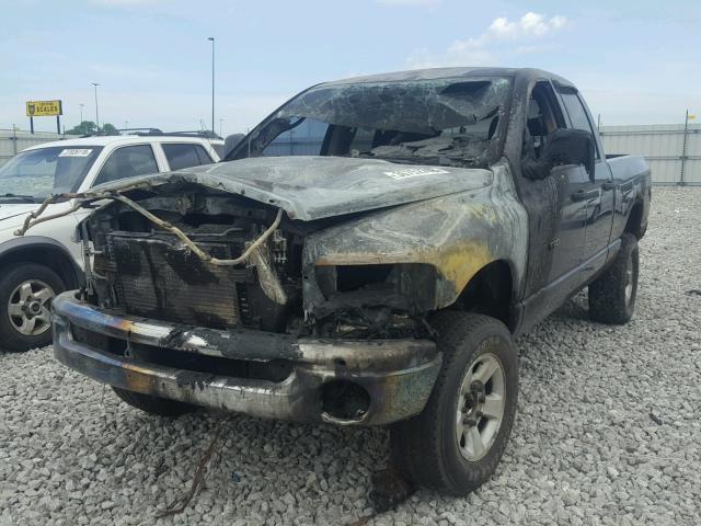 3D7KU28C34G113925 - 2004 DODGE RAM 2500 S BLUE photo 2