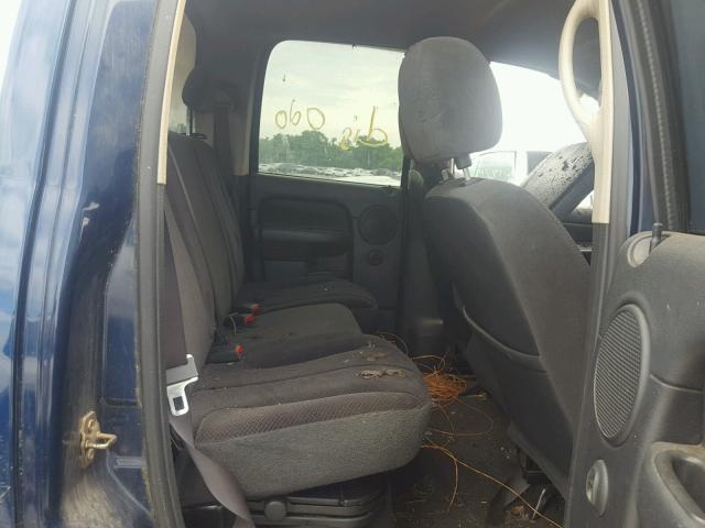 3D7KU28C34G113925 - 2004 DODGE RAM 2500 S BLUE photo 6