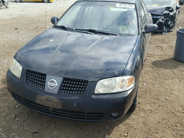 3N1CB51D85L524855 - 2005 NISSAN SENTRA 1.8 BLACK photo 10