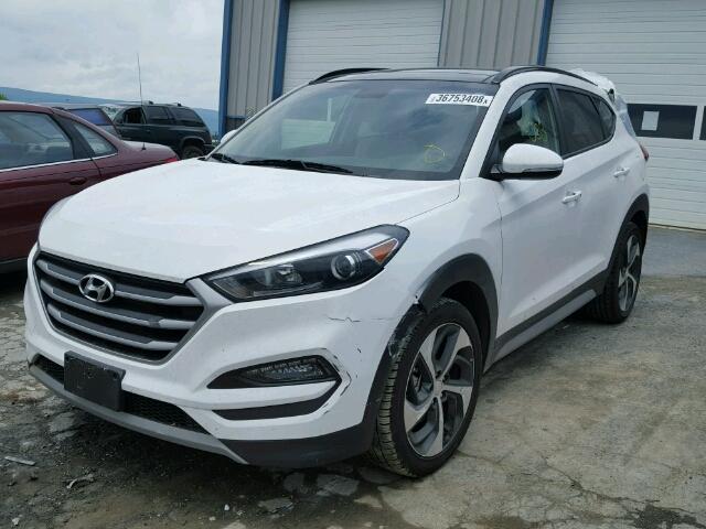 KM8J3CA24JU655894 - 2018 HYUNDAI TUCSON LIM WHITE photo 2