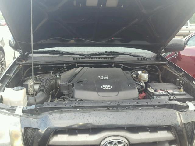 3TMJU62NX9M090594 - 2009 TOYOTA TACOMA DOU BLACK photo 7