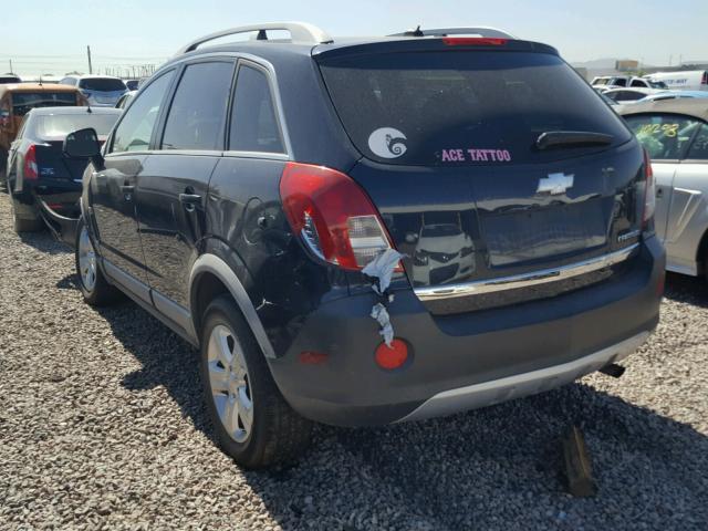 3GNAL2EK0ES614426 - 2014 CHEVROLET CAPTIVA LS 蓝色 照片 3