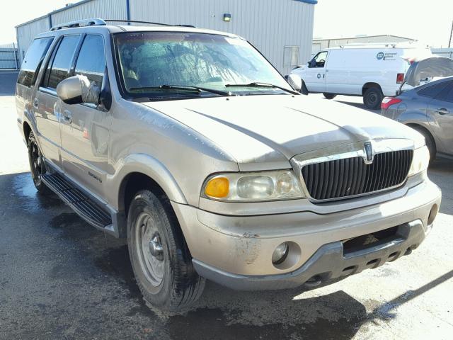 5LMFU28R32LJ12329 - 2002 LINCOLN NAVIGATOR BEIGE photo 1