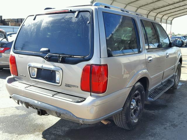 5LMFU28R32LJ12329 - 2002 LINCOLN NAVIGATOR BEIGE photo 4
