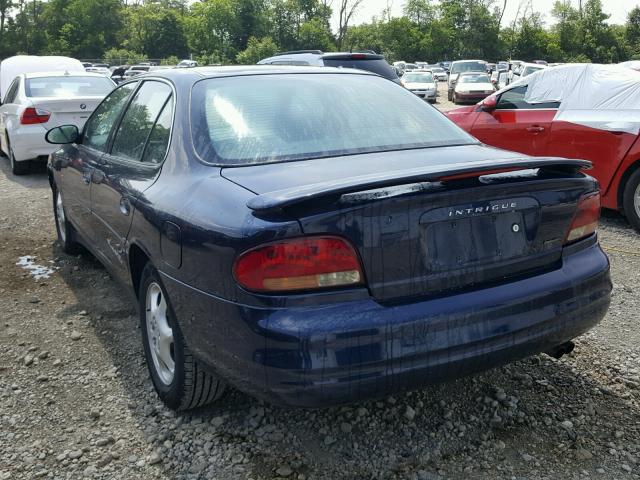 1G3WH52H9YF150491 - 2000 OLDSMOBILE INTRIGUE G BLUE photo 3