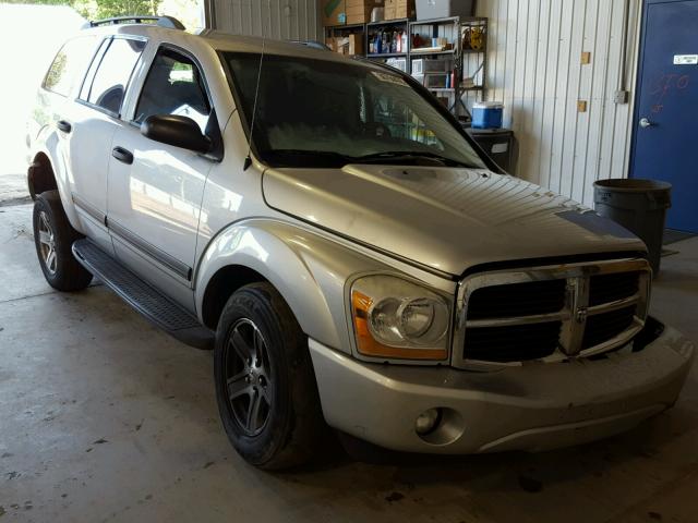 1D4HB48N16F144430 - 2006 DODGE DURANGO SL SILVER photo 1