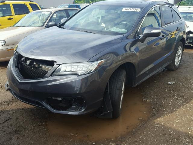 5J8TB3H39GL008812 - 2016 ACURA RDX BASE BLACK photo 2