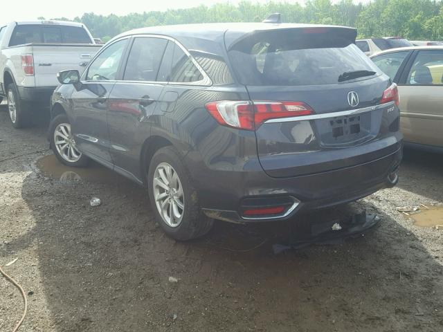 5J8TB3H39GL008812 - 2016 ACURA RDX BASE BLACK photo 3