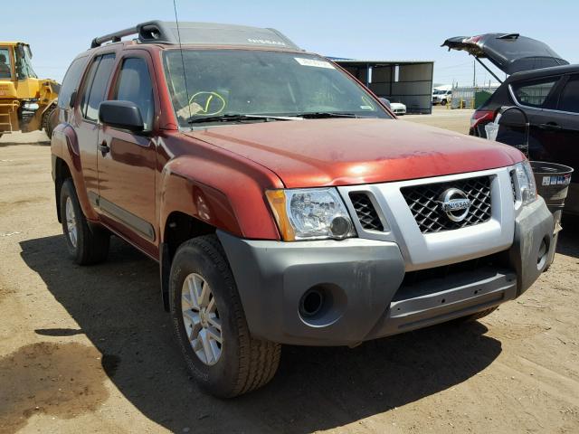 5N1AN0NW9EN806024 - 2014 NISSAN XTERRA X MAROON photo 1