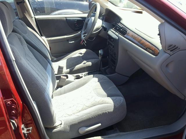 1G1NE52J72M565876 - 2002 CHEVROLET MALIBU LS RED photo 5