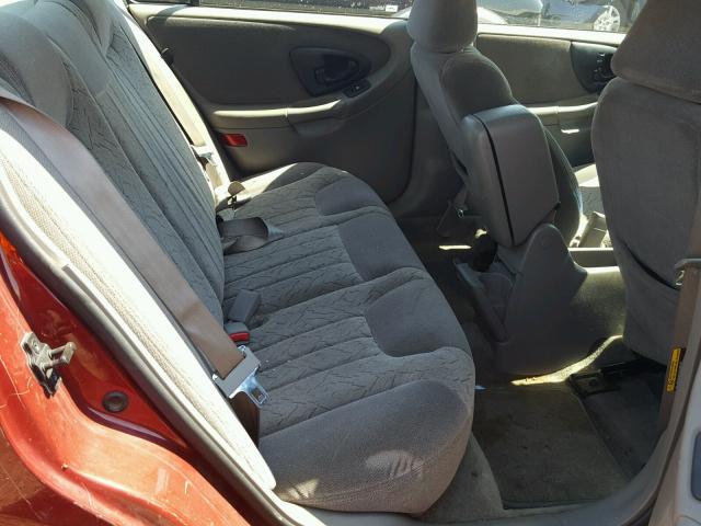 1G1NE52J72M565876 - 2002 CHEVROLET MALIBU LS RED photo 6