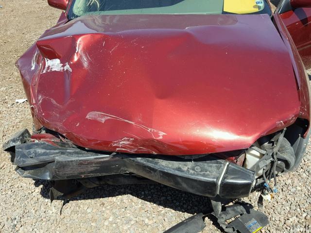 1G1NE52J72M565876 - 2002 CHEVROLET MALIBU LS RED photo 7