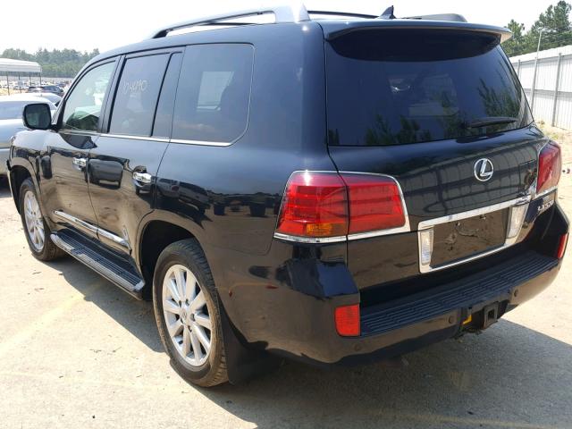 JTJHY7AX0B4064208 - 2011 LEXUS LX 570 BLACK photo 2